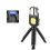(With Tripod) Mini COB LED Flashlight Screwdriver Window Breaking Hammer Multifunction Keychain Light Portable Work Light Camping Lantern 1