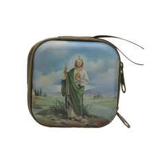 Rosary Jewelry Box Religious Trinket Storage Holders Case-judah