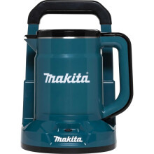 Draadloze elektrische waterkoker - MAKITA - KT001GZ - 800 ml - 2200 Watt - Antikalk