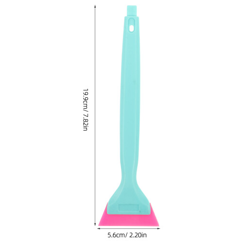 1Set Car Tint Application Tool Blue Plastic Squeegee for Window Film 1