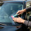 1Set Car Tint Application Tool Blue Plastic Squeegee for Window Film 3