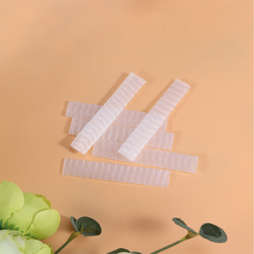 100Pcs White Breathable Mesh Makeup Brush Sleeves Protective Covers 1