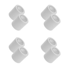 Flexible White PVC Wall Molding Trim with Adhesive for Easy Decor