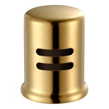 Elegant Gold Finish Dishwasher Air Gaps Cap Replacement Part Air