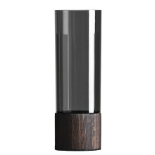Artistic Wood Acrylic Vases Wooden-10x30cm Round with wooden
