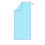 Mikrofaserhandtuch 200x90 cm, Blau-Pink 1