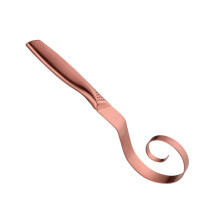 Fouet à pâte danois en acier inoxydable, outil de-Or Rose