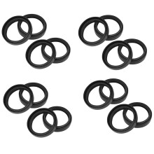 4Set 43X53X9.5 Motorcycle Front Fork  Oil Seal 43X53 Front Fork Dust Cover for  85 105  125 200 390