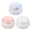 3Pcs Ceramic Balm Sub Jars Assorted Color Durable Cosmetics Storage 1