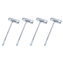 4X Svärdsmutter T Motorsågsnyckel 1/2 Tum (13 mm) X 3/4 Tum (19 mm) för