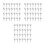 Pearl White Corkboard Push Pins Strong Plastic Metal Map Tacks 3