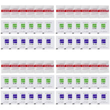 72 Pack PH Meter Buffer Solution Powder 6.86/4.00/9.18, PH Calibration Solution Packets for Precise PH Meter