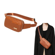 Kerstcadeau: Multifunctionele forenzentas voor dames - Gewatteerde, geborduurde crossbodytas