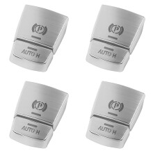8x for -- 5 6 7 Series F10 F01 5GT F07 X3 F25 X4 F26 X5 F15 X6 F16 2Pcs Car Handbrake Auto Cover Sticker Trim