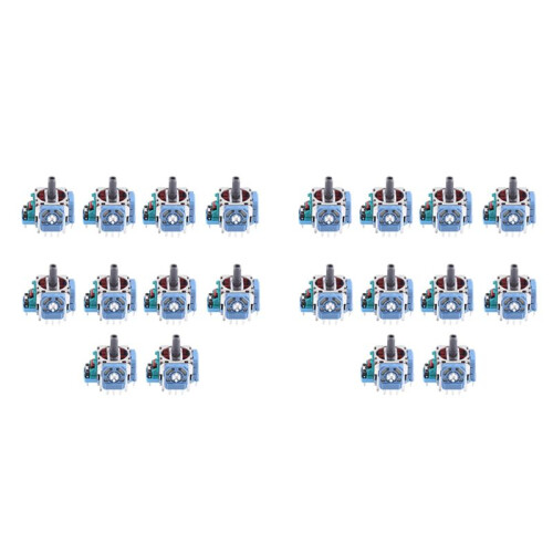 20 St 3D Joystick Module Potentiometer för PS5 PS4 Game Controller Vibrerande Joystick Reparationsdelar