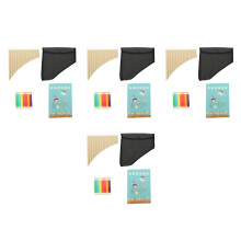 4Sets Hochwertige Panflöte C-Ton Beige Leicht Zu Spielen Für Alle