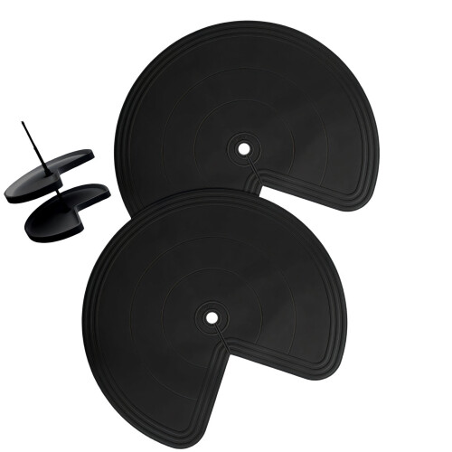 Long permanent Cabinet Safety Pad For Moving Base 60cm-Black