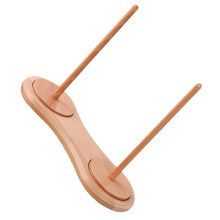Desktop Yarn Dispenser 360 Degree Rotating Wood Yarn-biaxial
