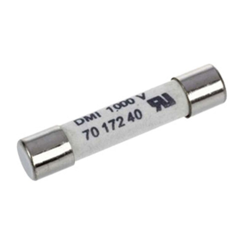 1000V 500MA 20Pcs 6.3X32mm Multifunctional Convenient Portable Practical White Ceramic Fuse for Multimeter 2