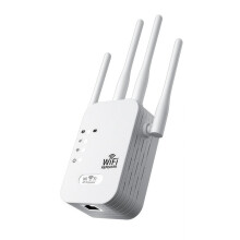 1200M WiFi Extender Booster - Universal Trådløs Repeater til Hele Hjemmets Dækning