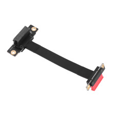 PCIE X1 Riser-Kabel Dual 90-Grad-Rechtwinkliges PCIe 3.0 X1 Bis X1-VerläNgerungskabel 8 Gbit / S PCI Express 1X Riser-Karte - 10 Cm