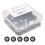 200 Pcs 3D Magnetic Tracking Dot for Scanner Inner 6.0 mm Outer 10 mm Scanning Reference Point  for 3D Scanning 1
