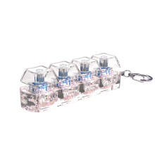 4Tasten Tastatur-Tastenkappen, Zappelspielzeug, Stressabbau, DIY-Tastenkappen, Spielzeug-Tastaturkappen, Fingertaste, Zappel-Finger-Tastenkappen D