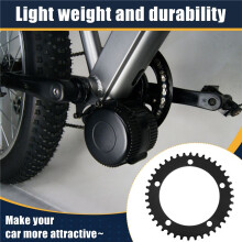 For Bafang Mid Drive Motor 130BCD 40T Chainwheel Chain Ring Set for Electric Bike Bicycle Easy to Use