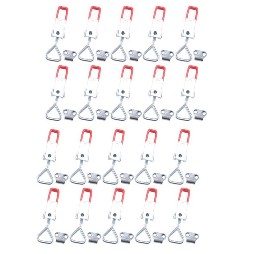 60 Pack Adjustable Toggle  Clamp 4001, 330 Lbs Holding Capacity, Heavy Duty Quick Release Pull  Toggle Clamp 2
