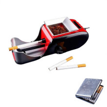 Máquina eléctrica para liar cigarrillos de 8 mm con estuche portátil con capacidad para 20 unidades: la solución ideal para fumadores q