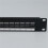 2pcs 19-Inch 1U Cabinet Rack Through 24-Port CAT6 Patch Panel RJ45 Network Cable Adapter  Jack Modular Panel 6