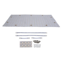 Folhas de LED Flexíveis 490x245 mm DC24V 242LED 28W Painel de Luzes para Bancada de Mármore de Cozinha Iluminação de Fundo Publicitária