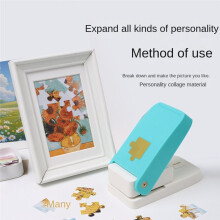 Puzzle Punch DIY Jigsaw Puzzle Piece Cutter for Personalized Jigsaw Puzzle Custom Photo Puzzle Making Tool