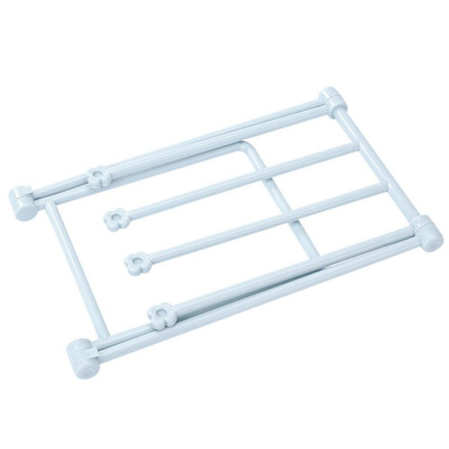 Dishwashing Cloth Holder, Foldable Vertical Rag Rack, Kitchen Towel Rack, Dishwashing Cloth Storage Rack 2