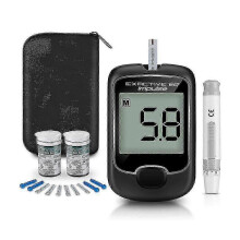 Verensokerimittari diabeteksen testaussarja - Myydyin 2023 - Testiliuskoilla