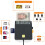 Ausweisleser USB-Smartcard-Lesegerät, schwarz 3