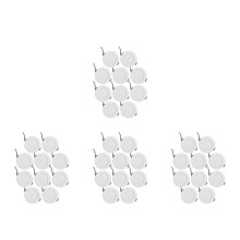 40Pcs White LED Indoor Ceiling Spotlight Lamps Metal Recessed Lighting