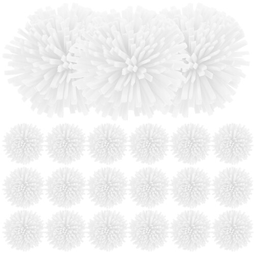 100Pcs Pe Flower Aromatherapy Diffuser White for Indoor and Car Use