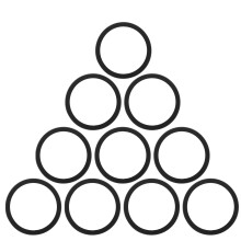 10Pcs Black Silicone Gaskets for Water Bottles Leakproof Seal Rings