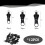 Κιτ άμεσης επισκευής Fix A Zipper 12 τεμαχίων, μαύρο 1