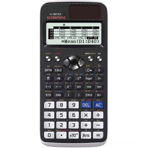 FX-991EX Επιστημονική Αριθμομηχανή 552 Λειτουργιών Λειτουργική Αριθμομηχανή γ