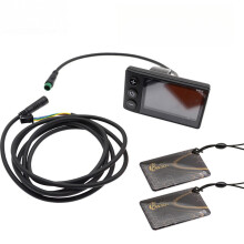 S866 Elektromos Kerékpár LCD Kijelző E-Bike Elektromos Robogó Kijelző Mérő Vezérlőpanel Vízállóval