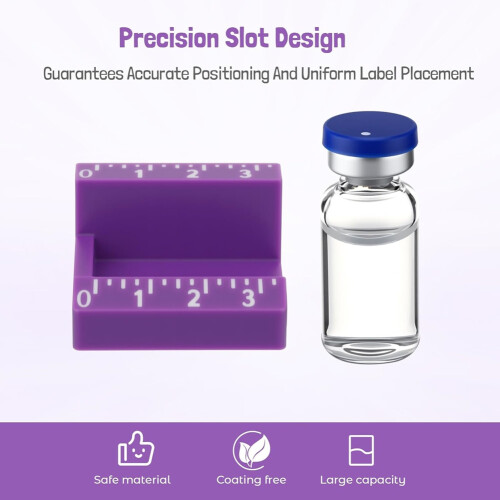 Vial Label Applicator 3ml Bottle Labeling Application Tool for Small Jars Essential Oils Containers Bottles 1