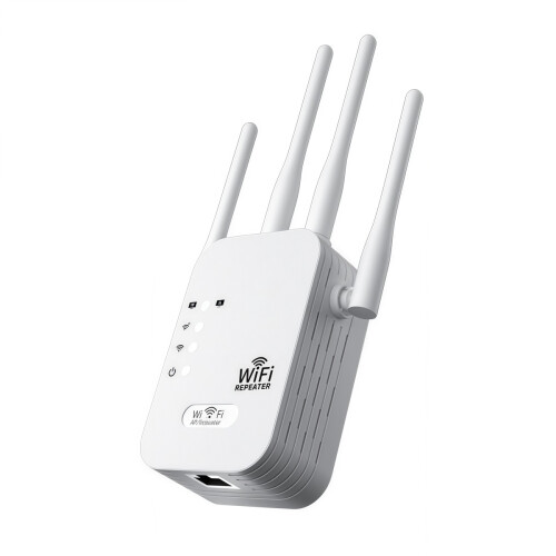 1200M WiFi Extender Booster - Universal Wireless Repeater for Whole Home Coverage