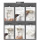 Wall Socket Rack No Punching Required  Suitable for  Audio Brackets Bathroom Storage Organizer White 4