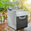 Washing Machine Cover Laundry Dryer Protect Dustproof Waterproof Sunscreen Cover-Silver 10