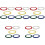 Étiquettes Apprentissage Violon Couleurs Variées 1
