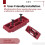 Mounting Feet for  Packout -16 Pack,for  Packout Accessories,Feet Mounting System,Red 4