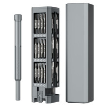 60-in-1-Präzisionsschraubendreher-Set mit Aufklappbarem Magnetgehäuse, für Elektronik, Telefon, Computer, PC, Uhr, Brille