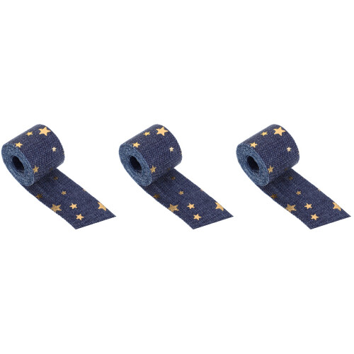 3Rouleaux Ruban Multi-Usage Marine Tissu Robuste Idéal Cadeaux DIY 2